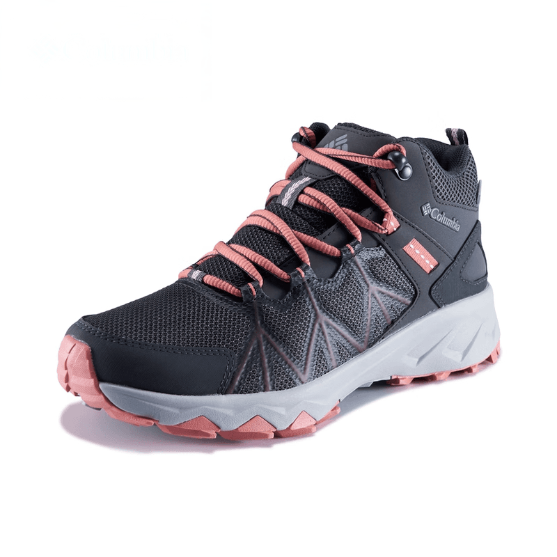 Кроссовки Columbia Peakfreak 3 Удобные легкие противоскользящие износостойкие дышащие мид-топ треккинговые ботинки для женщин серый - изображение 2