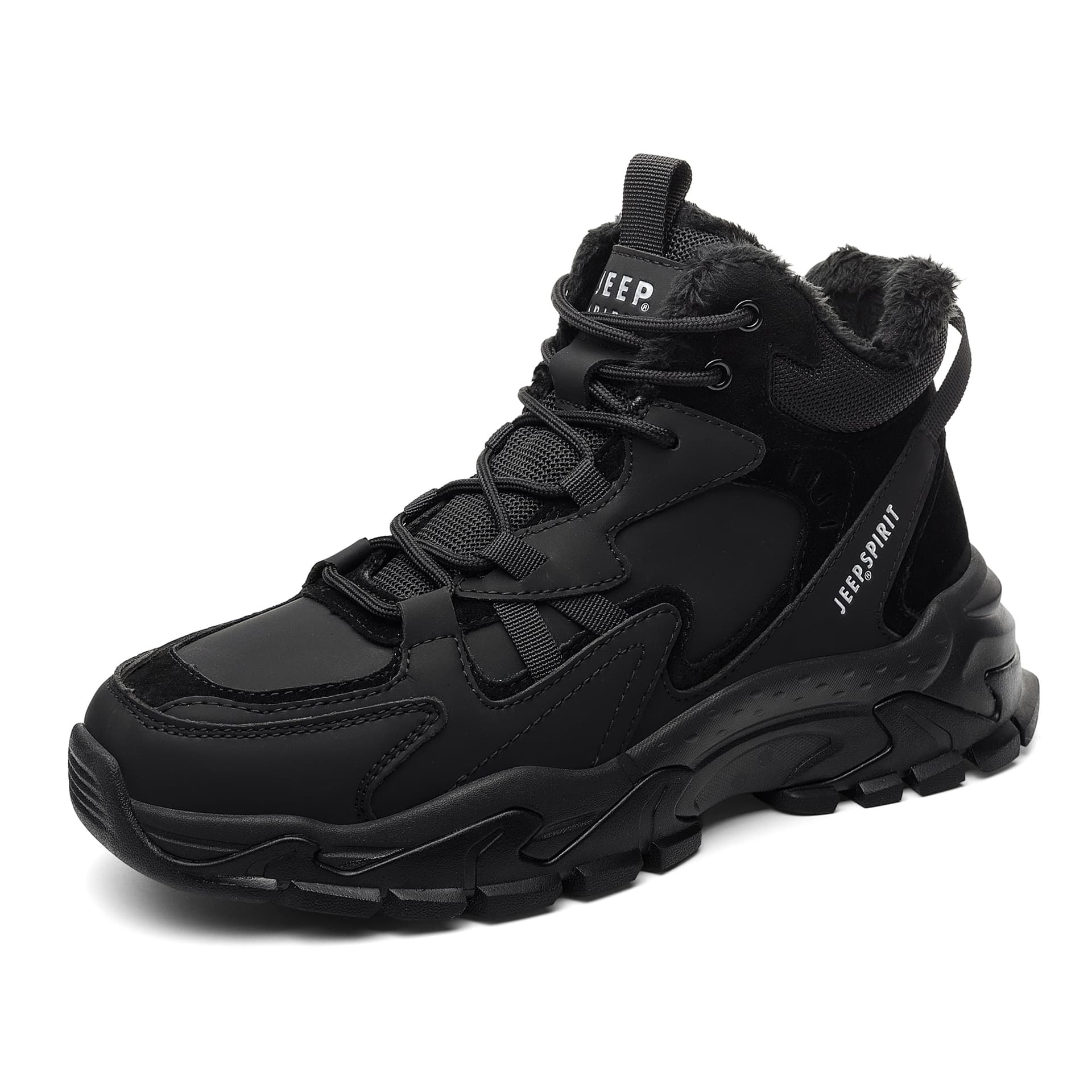 Ботинки зимние JEEP SPIRIT Winter Boots Black - изображение 4