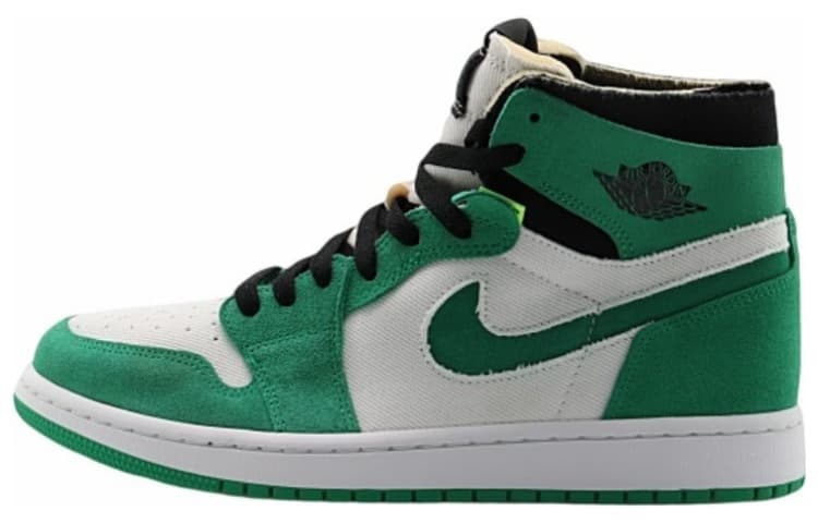 Ретро баскетбольные кроссовки Jordan Air Jordan 1 high zoom air cmft "stadium green" - изображение 1