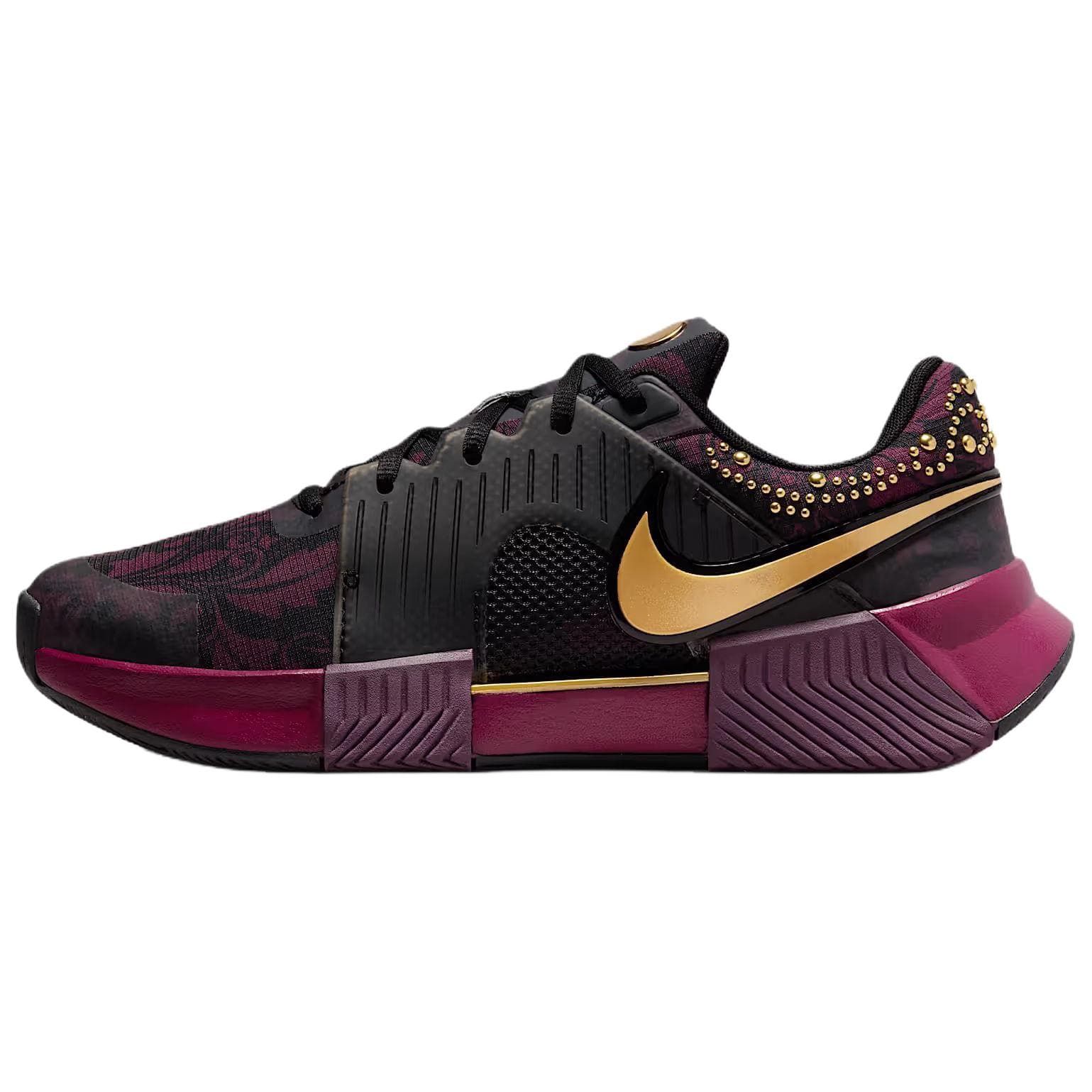 Кроссовки для тенниса Nike GP Challenge 1 Теннисные кроссовки Женские Бордовый Красный - изображение 1