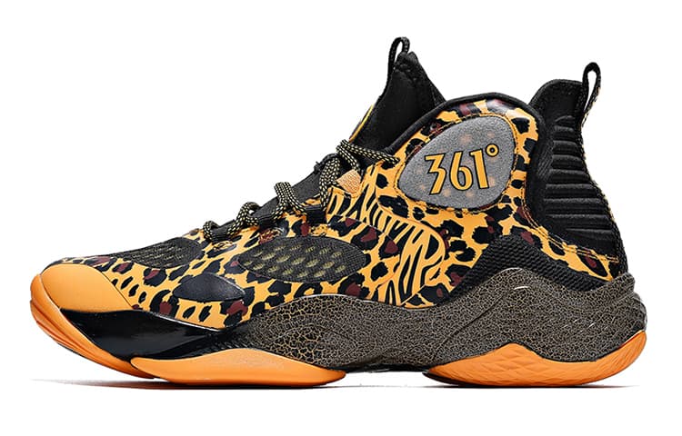 Кроссовки для баскетбола 361° High-Top Basketball Shoes Spectrum Yellow - изображение 1