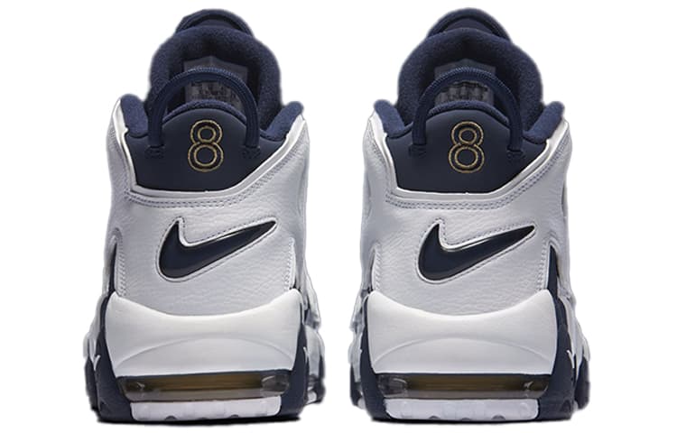 Кроссовки для баскетбола Nike Air More Uptempo Olympic Navy 2020 - изображение 5