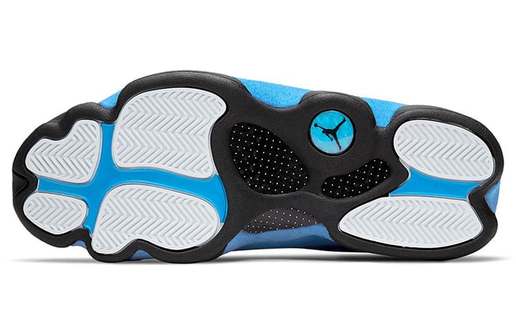 Ретро баскетбольные кроссовки Jordan Air Jordan 13 "Black UNC" - изображение 6