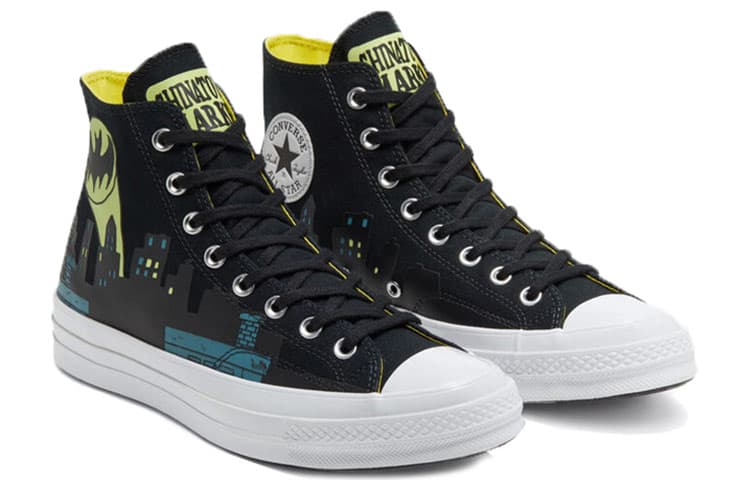 Кеды Converse 1970s High Top Black Yellow - изображение 3