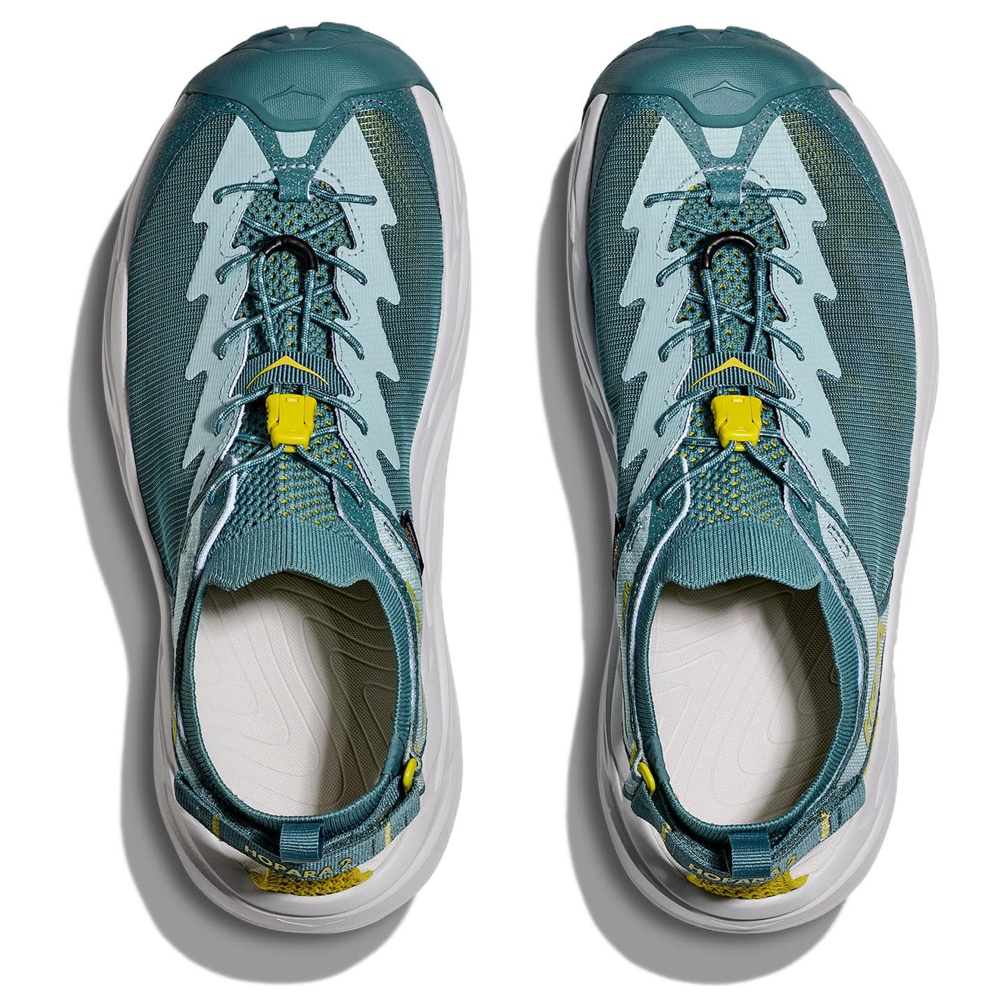 Сандалии HOKA ONE ONE HOPARA 2 Марля Дышащий быстро сохнущий Обувь для водного туризма Мужской Зелёный - изображение 4