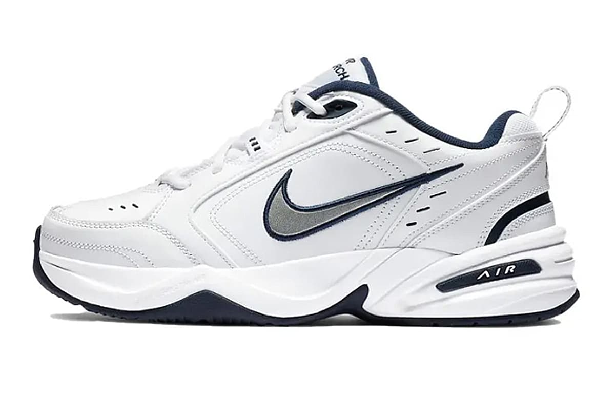 Кроссовки Nike Air Monarch 4 White Silver - изображение 7