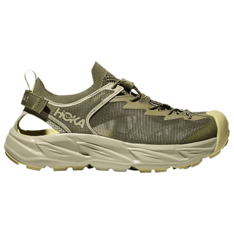 Сандалии HOKA ONE ONE HOPARA 2 Противоскользящая Дышащая и Быстросохнущая Обувь для водного туризма Мужская Зеленая - изображение 2