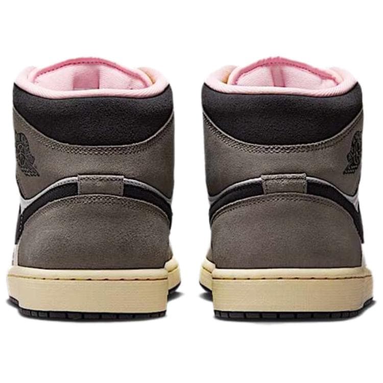 Ретро баскетбольные кроссовки Travis Scott x Air Jordan 1 "Cave Stone" - изображение 4