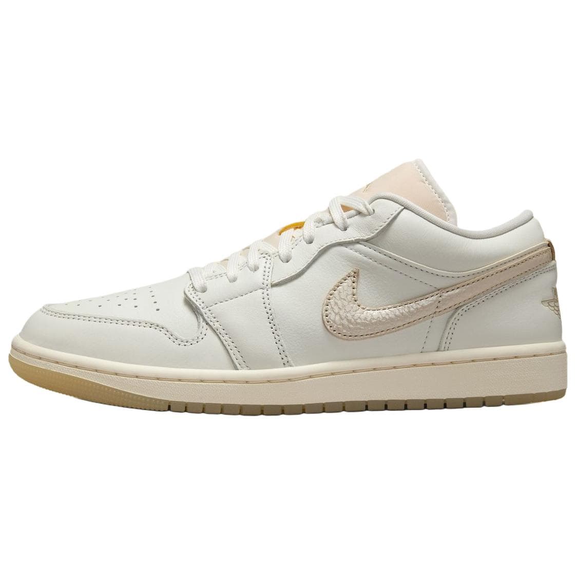 Ретро баскетбольные кроссовки Jordan Air Jordan 1 Low SE Low Топ Скейтборд Кроссовки Женские Слоновая кость - изображение 1