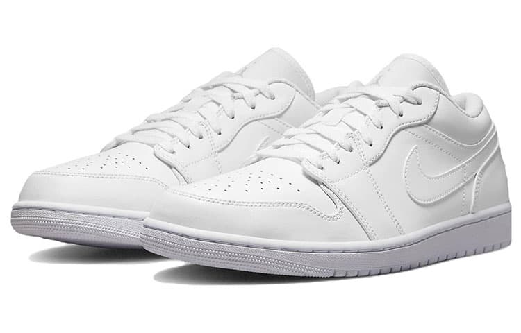 Ретро баскетбольные кроссовки Jordan Air Jordan 1 Low White - изображение 3