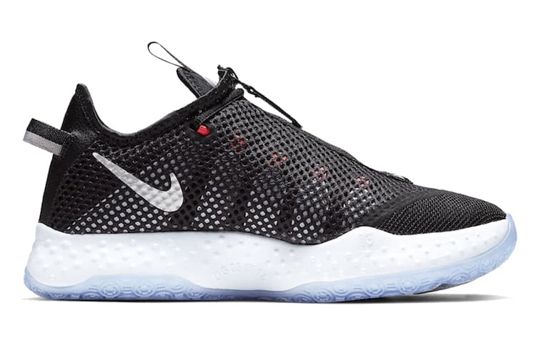 Кроссовки для баскетбола Nike PG 4 Low Black White - изображение 2