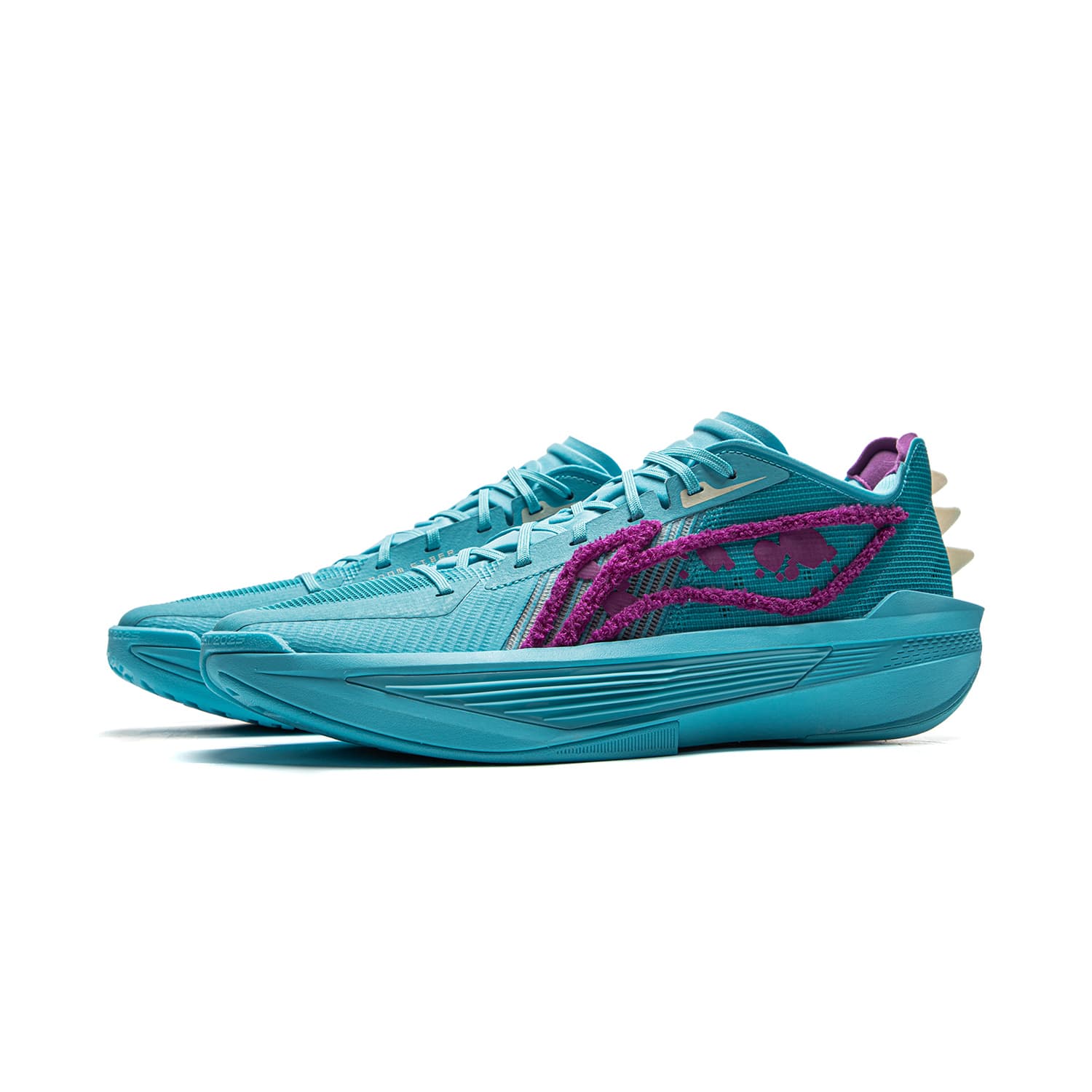 Кроссовки для баскетбола Li-Ning x Disney ULTRALIGHT Университет Монстров Технология верха LINING BOOM FIBER Покрытие Лоу-топы Баскетбольные кроссовки Мужской - изображение 3