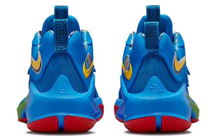 Кроссовки для баскетбола Nike Freak 3 Low Blue - изображение 5