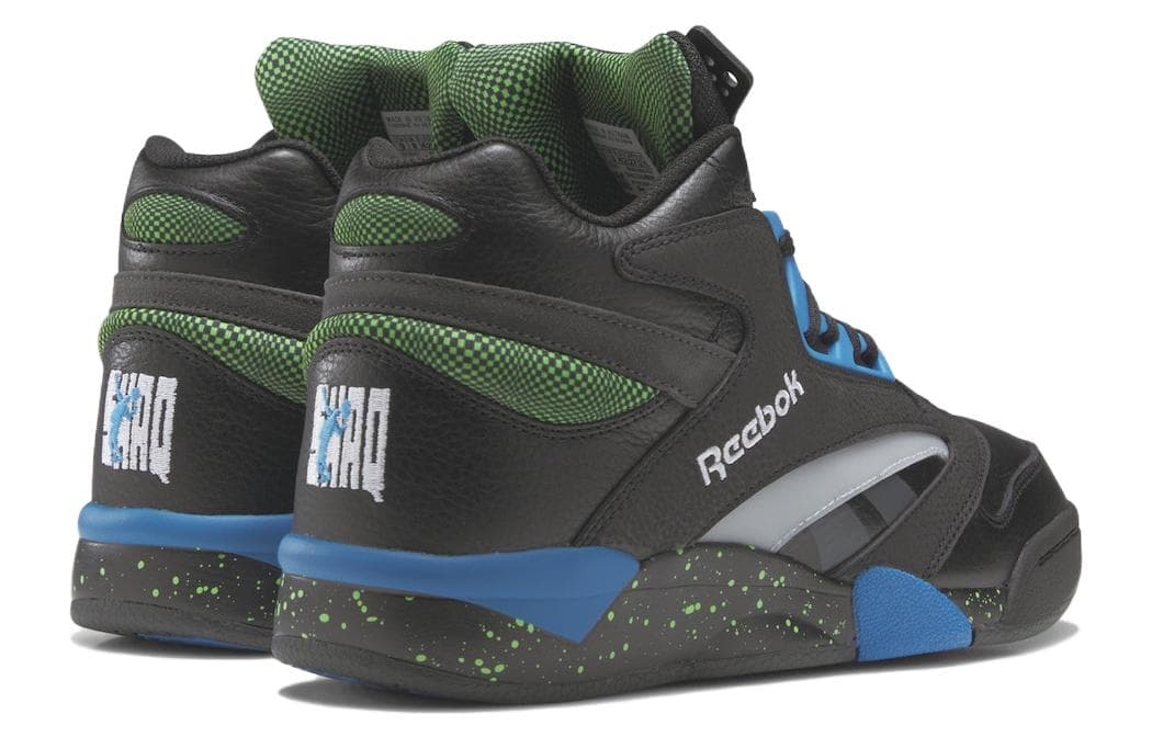 Ретро баскетбольные кроссовки Reebok Retro Basketball Shoes Black Blue - изображение 3