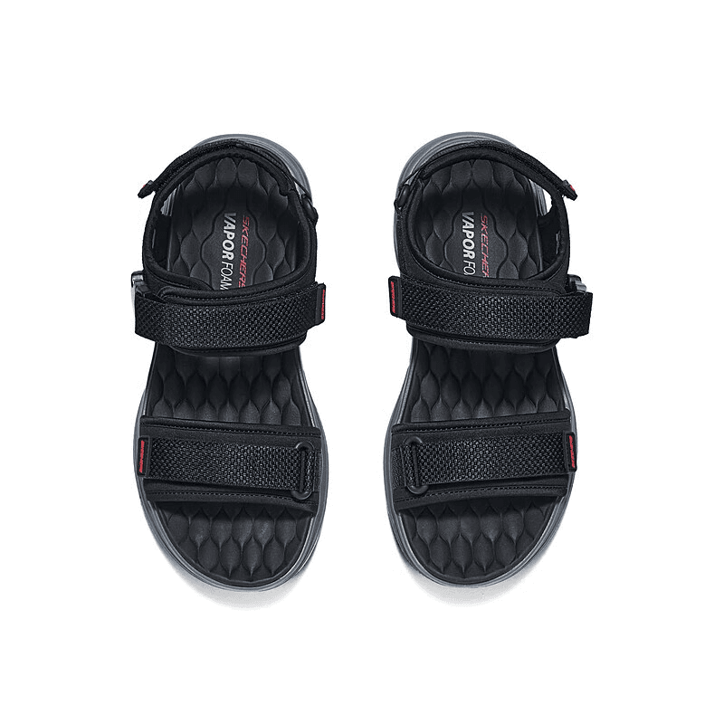 Сандалии с ремешком Skechers Пляжные сандалии Мужской Черный - изображение 4