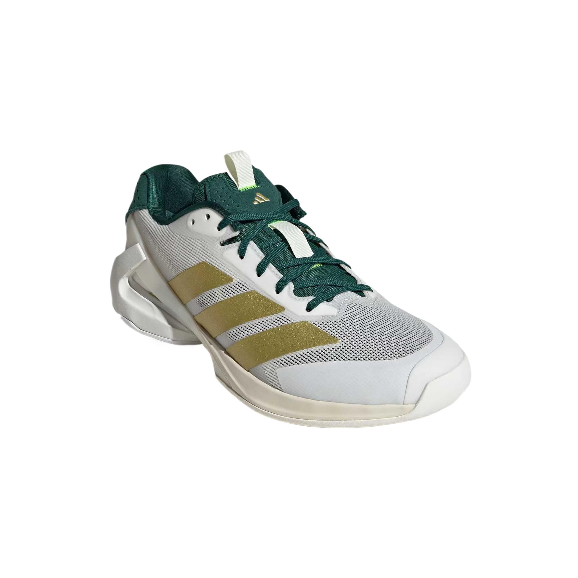 Кроссовки для тенниса Adidas Adizero Ubersonic 5 противоскользящие устойчивые к истиранию дышащие кроссовки для тенниса с низким верхом - изображение 3