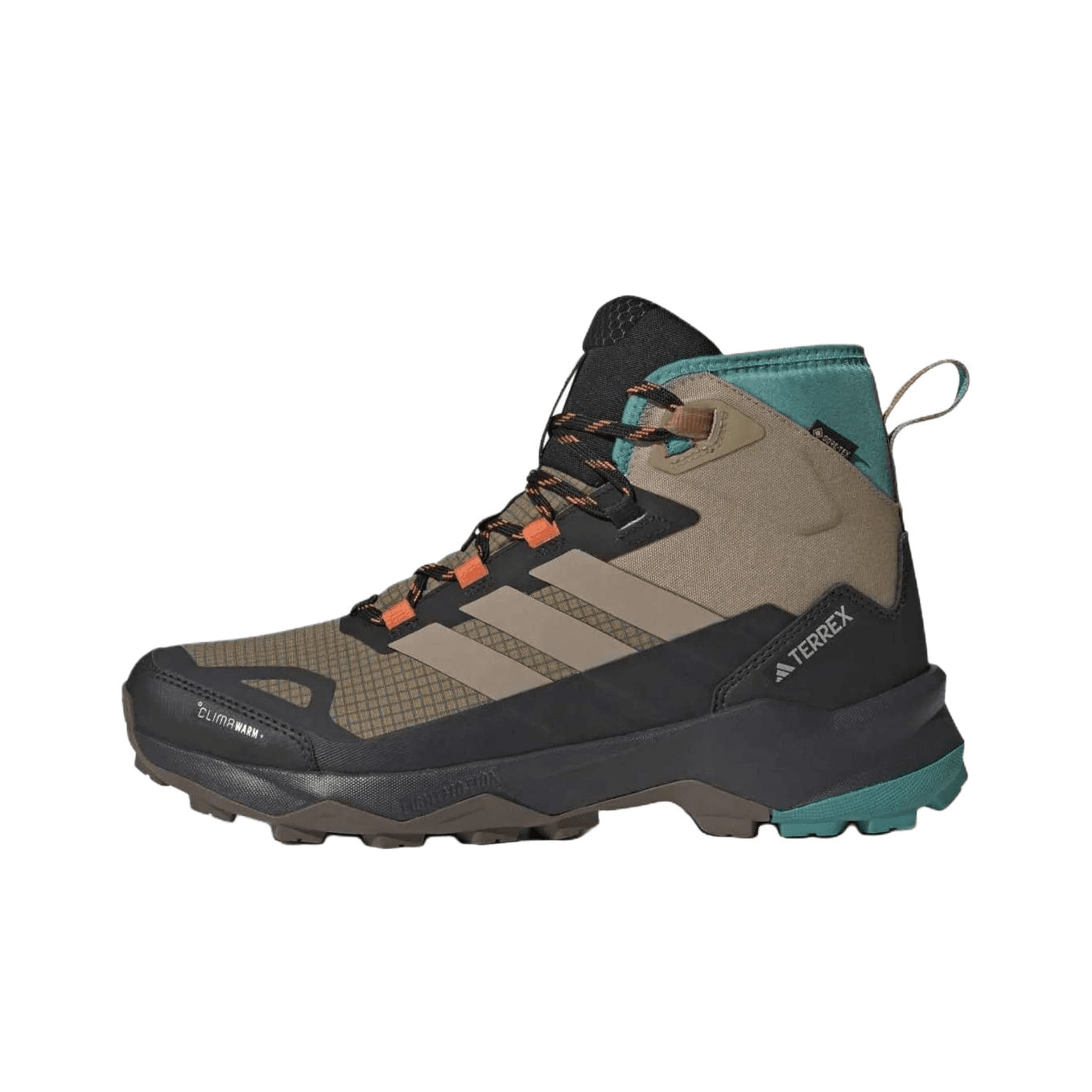Кроссовки adidas Terrex SKYCHASER AX5 Водонепроницаемая и Дышащая Поддержка Сцепление MID Топ Походная Обувь Унисекс Коричневый - изображение 1