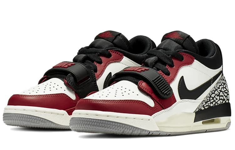 Ретро баскетбольные кроссовки Jordan Legacy 312 Low Chicago - изображение 3
