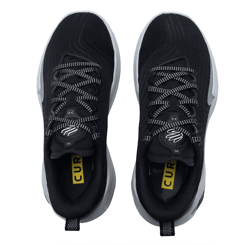 Кроссовки для баскетбола Under Armour противоскользящие устойчивые к истиранию низкие баскетбольные кроссовки унисекс черные - изображение 3