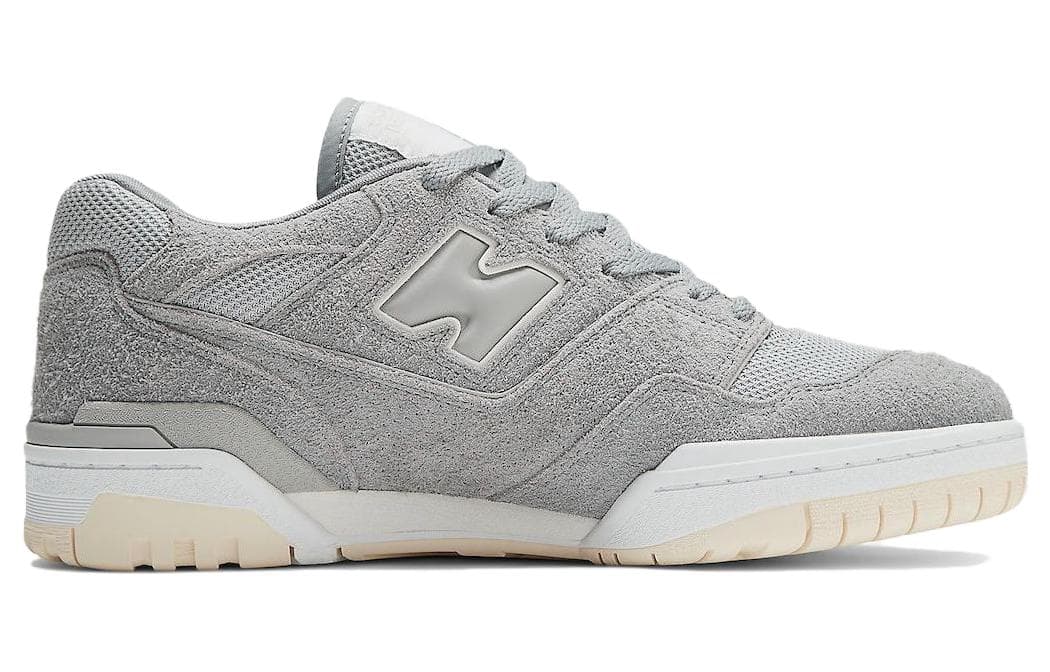 Ретро баскетбольные кроссовки New Balance 550 "Grey Suede" - изображение 2
