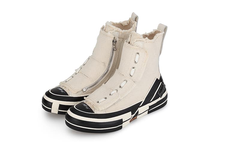 Кеды Yohji Yamamoto x xVESSEL High Top Cotton - изображение 4
