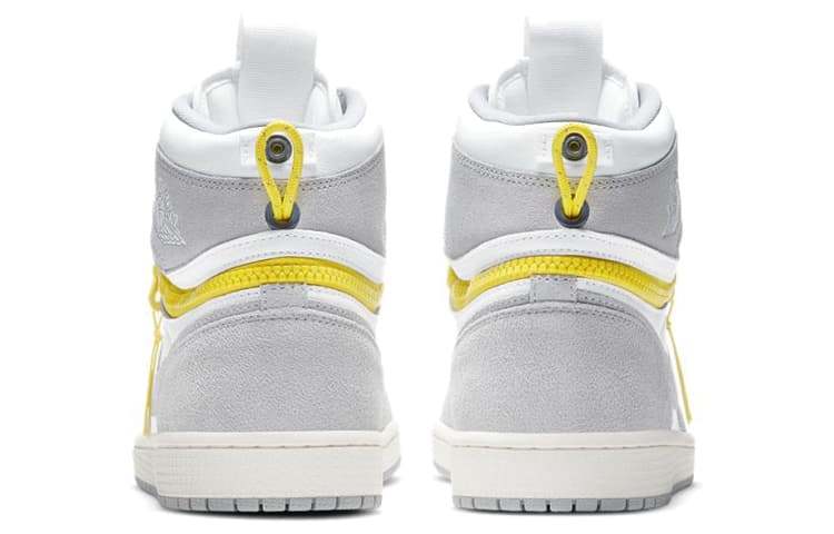 Ретро баскетбольные кроссовки Jordan Air Jordan 1 High Switch "Light Smoke Grey" - изображение 5