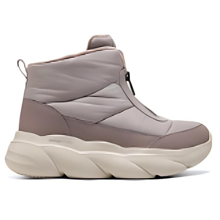Ботинки зимние Skechers Vapor Foam Теплоизоляционный Амортизация Короткий Сноубутсы Женские Светло-фиолетовый - изображение 2