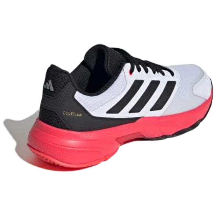 Кроссовки для тенниса Adidas CourtJam Control 3 Износостойкие и Легкие Низкие Теннисные Кроссовки Мужские Белые - изображение 4