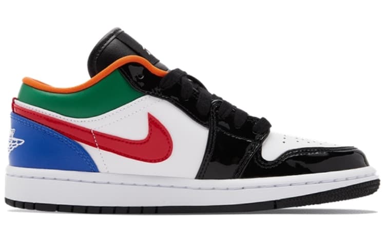 Ретро баскетбольные кроссовки Jordan Air Jordan 1 Low "Multi-Color" - изображение 2