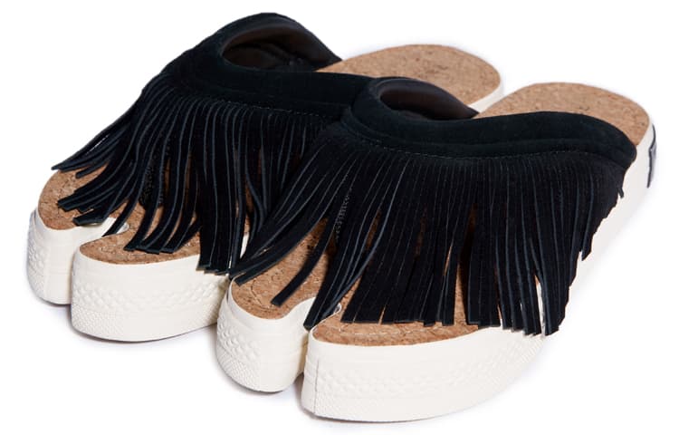 Сандалии xVESSEL Tassel Toe Slides - изображение 3