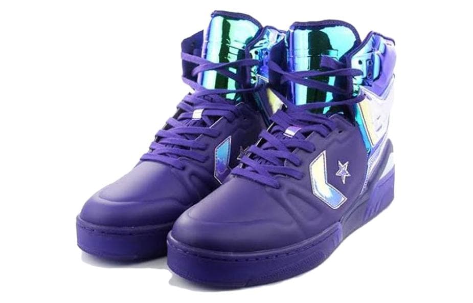 Ретро баскетбольные кроссовки Converse ERX High Top Retro Basketball Shoes Purple - изображение 4