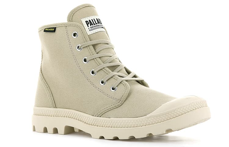Кеды Palladium Pampa Hi Originale Light Grey - изображение 3