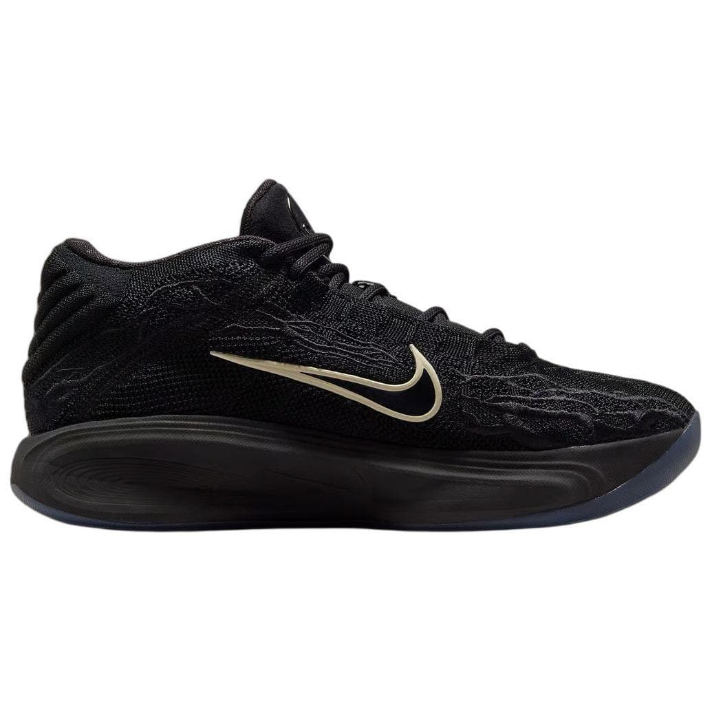 Кроссовки для баскетбола Nike GT Hustle 3 Противоскользящие Устойчивые к износу Низкие Баскетбольные Кроссовки Мужские Черные Азиатская Версия - изображение 2