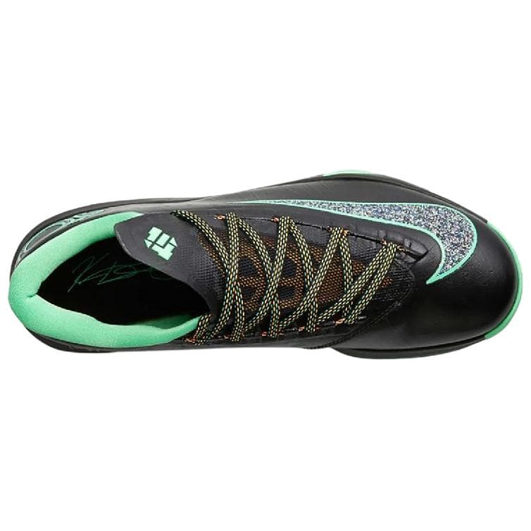 Кроссовки для баскетбола NIKE KD 6 Классический и универсальный Low Топ Баскетбольные кроссовки Унисекс Черно-зеленый - изображение 3