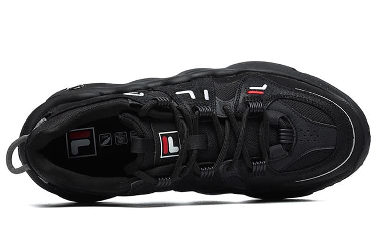 Ретро баскетбольные кроссовки FILA Barricade 2 Low Black - изображение 3