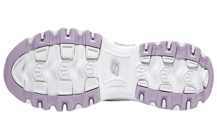 Кроссовки Skechers D'LITES 1.0 White Purple - изображение 4