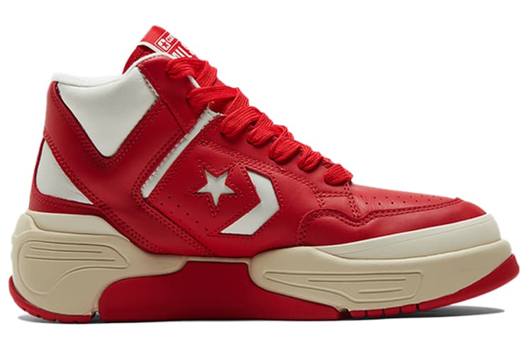 Ретро баскетбольные кроссовки Converse Weapon CX Red - изображение 2
