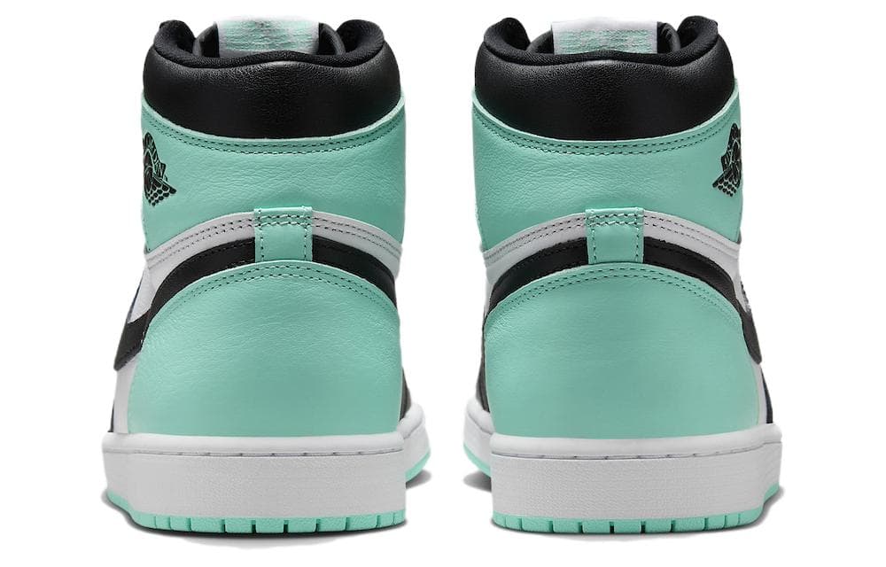 Ретро баскетбольные кроссовки Jordan High OG "Green Glow" - изображение 5