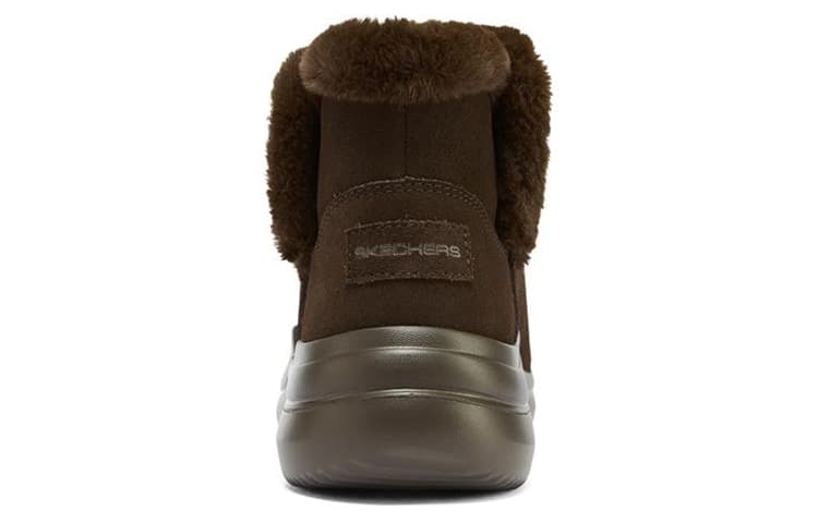 Ботинки зимние Skechers On-The-Go Chic Snow Boots Chocolate - изображение 4