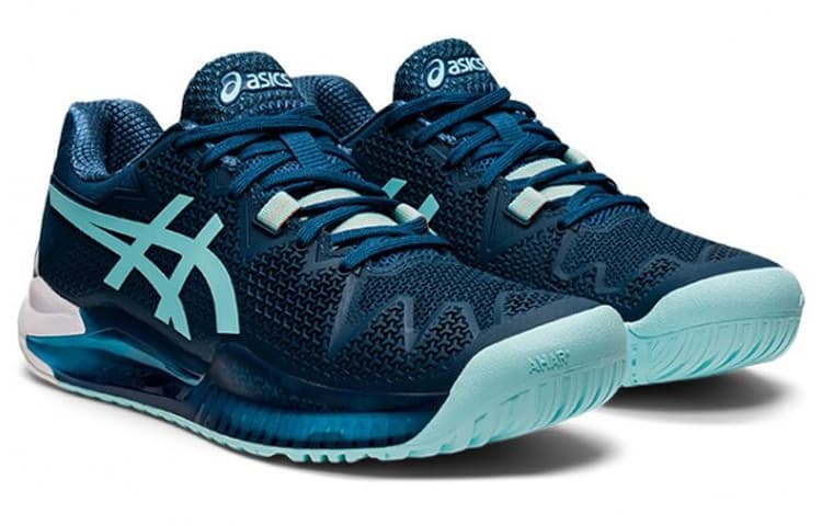Кроссовки для тенниса Asics Gel-Resolution 8 Ocean Blue - изображение 3