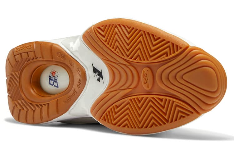 Ретро баскетбольные кроссовки Bronze 56K x Reebok Answer Retro Low Cream - изображение 6
