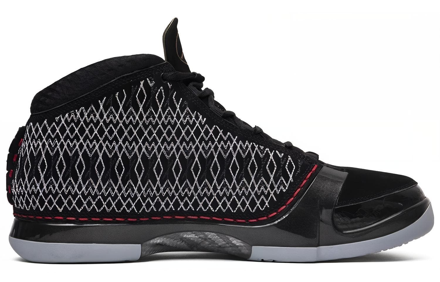Ретро баскетбольные кроссовки Jordan Air Jordan 23 Black Stealth - изображение 2