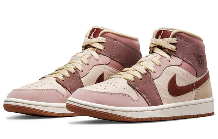 Ретро баскетбольные кроссовки Jordan Air Jordan 1 Mid SE "Neutral" - изображение 3