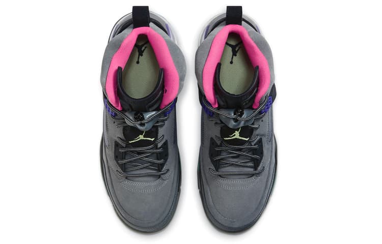 Ретро баскетбольные кроссовки Jordan Spizike 270 Boot "Smoke Grey" - изображение 4