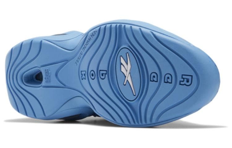 Ретро баскетбольные кроссовки Reebok Question Low Blue - изображение 6