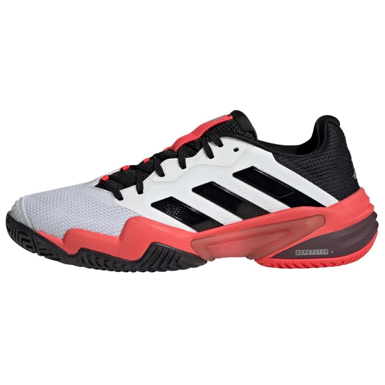 Кроссовки для тенниса Adidas Barricade 13 Низкие Кроссовки для Тениса Мужские Черно-Белые - изображение 1