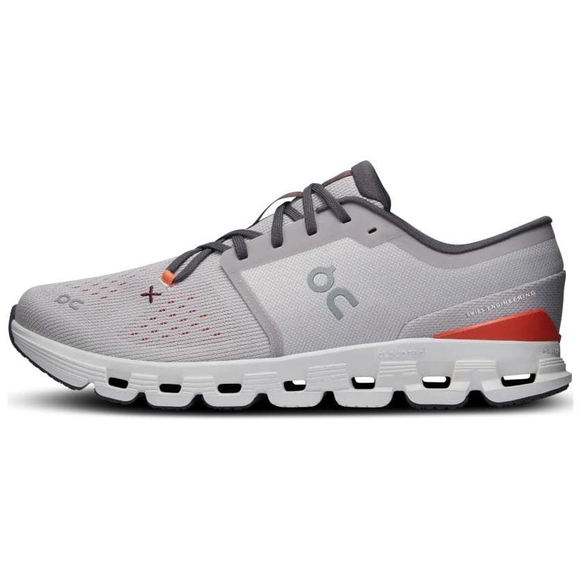 Кроссовки для спортзала On Cloud X 4 Silver Red