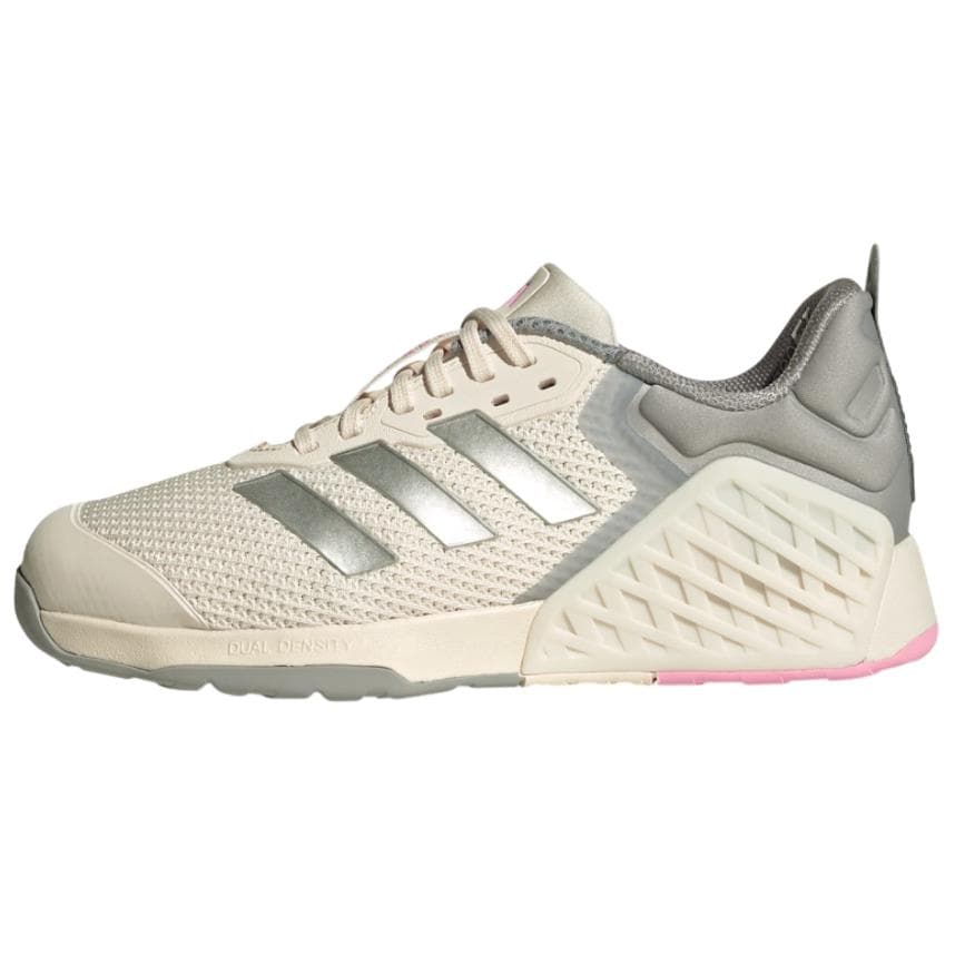 Кроссовки для спортзала Adidas DROPSET 3 Low Топ Тренировочные кроссовки Женские Белые Серебряные - изображение 1
