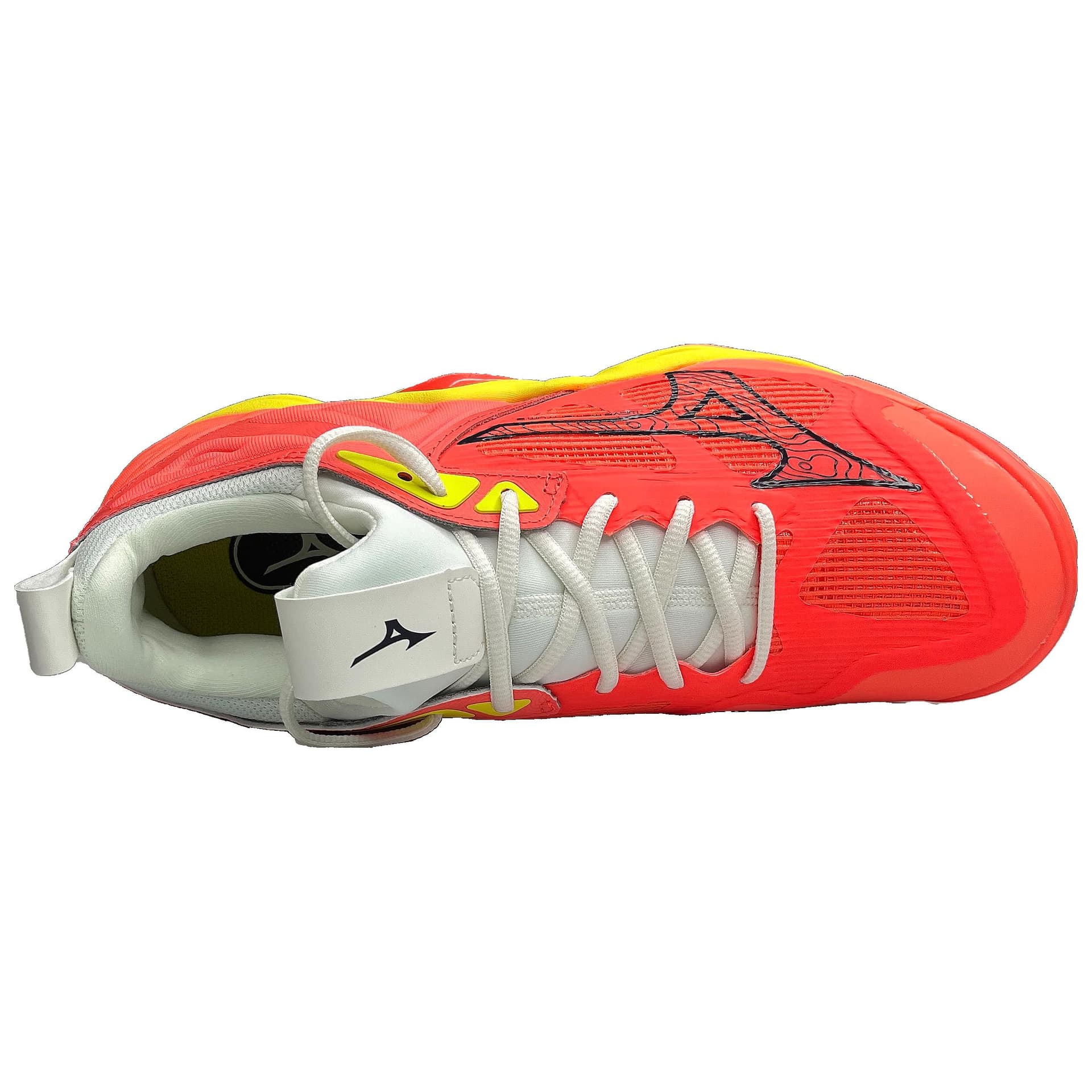 Кроссовки для спортзала Mizuno WAVEMOMENTUM 3 Orange Red - изображение 3
