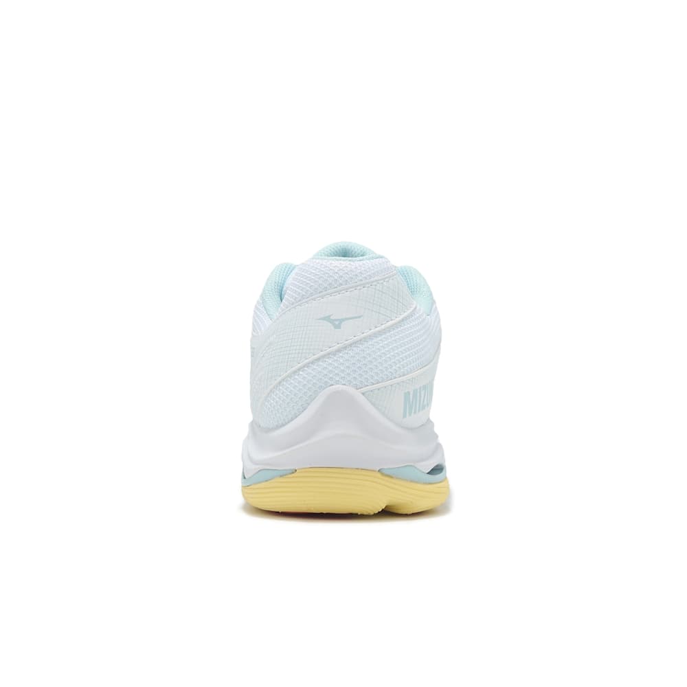 Кроссовки для спортзала Mizuno Wave Voltage 2 Low Топ Кроссовки для тренировок Женские Белый Красный Желтый - изображение 4